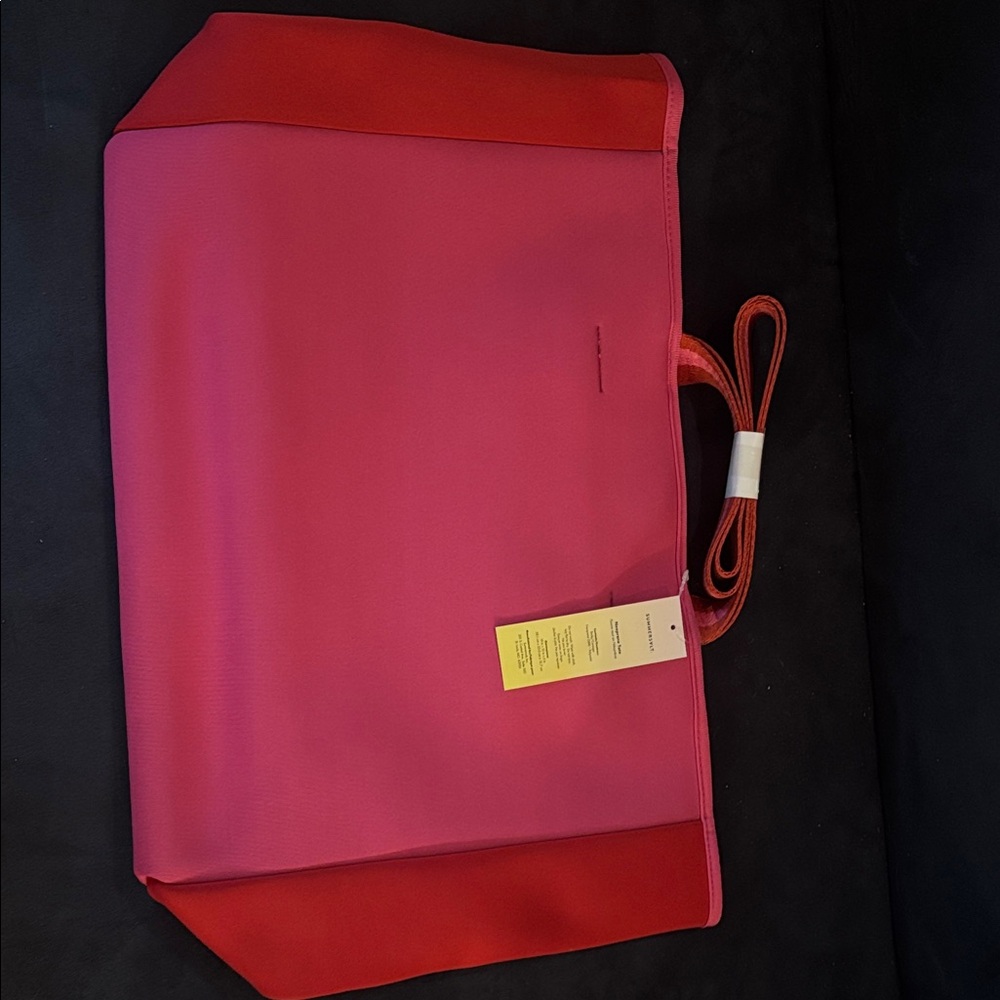 Summersalt Pink and Red Tote Bag